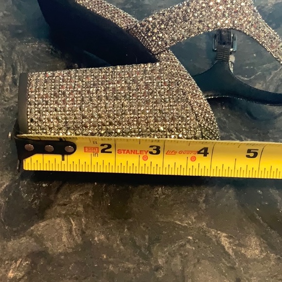 Michael Kors silver rhinestone heels - Picture 10 of 12